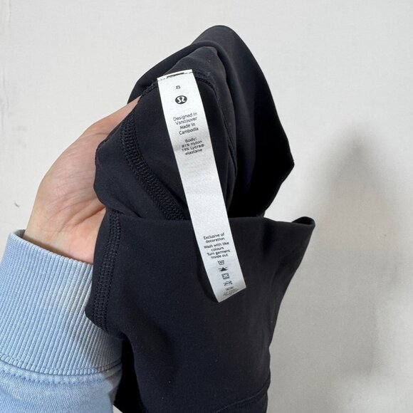 NWT Lululemon Align High-Rise Legging 25 Black Graphic 8 Athleisure Gym Workout - Picture 10 of 10